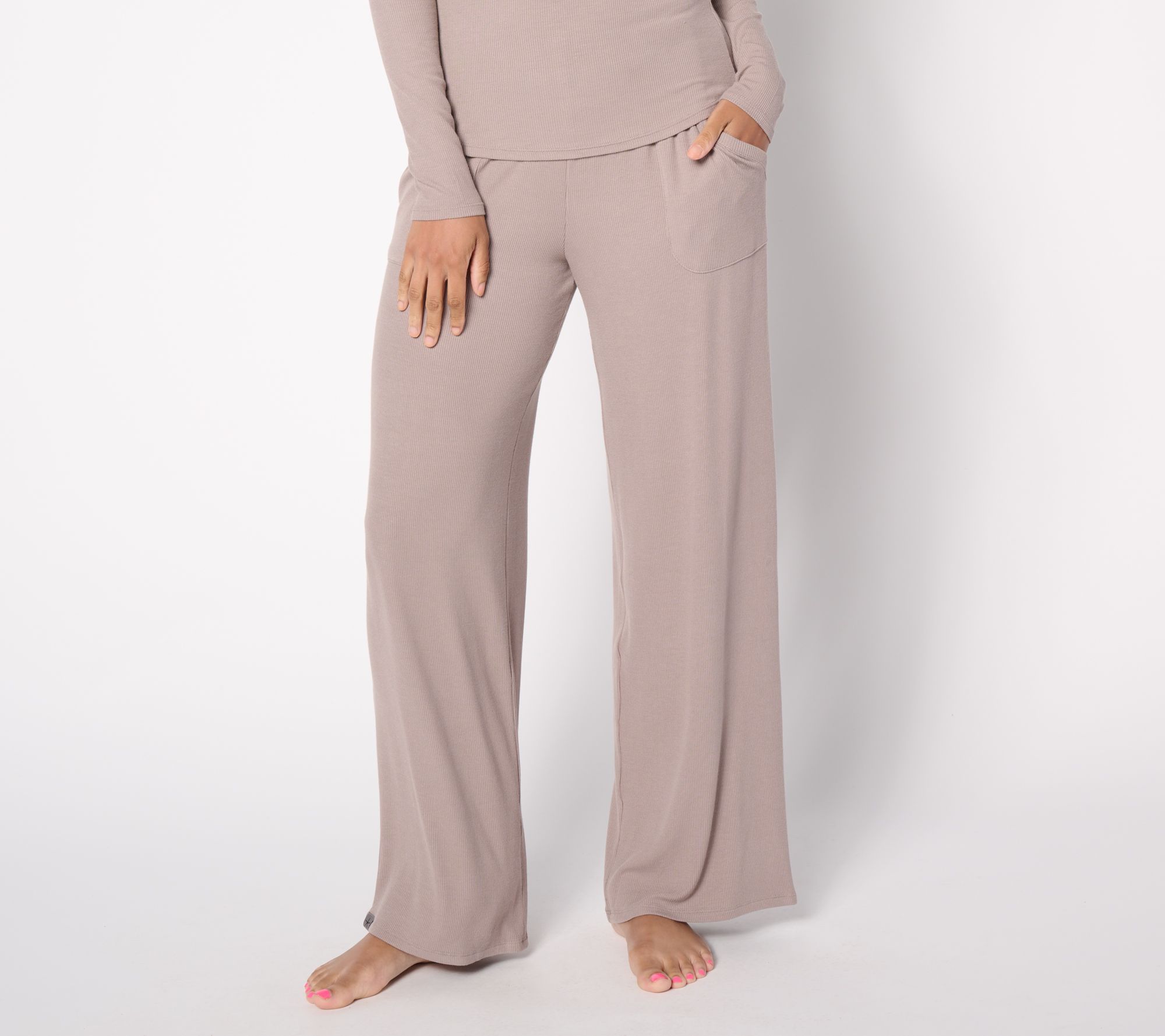 Barefoot Dreams Malibu Ultra Soft Rib Patch Pocket Pant