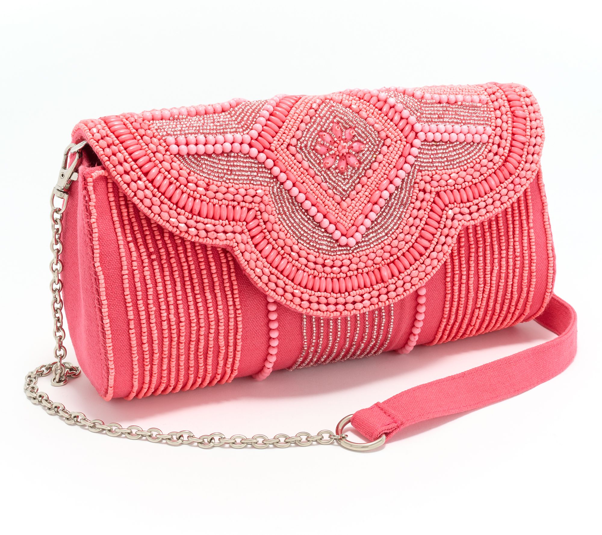 America & Beyond Embellished Convertible Clutch