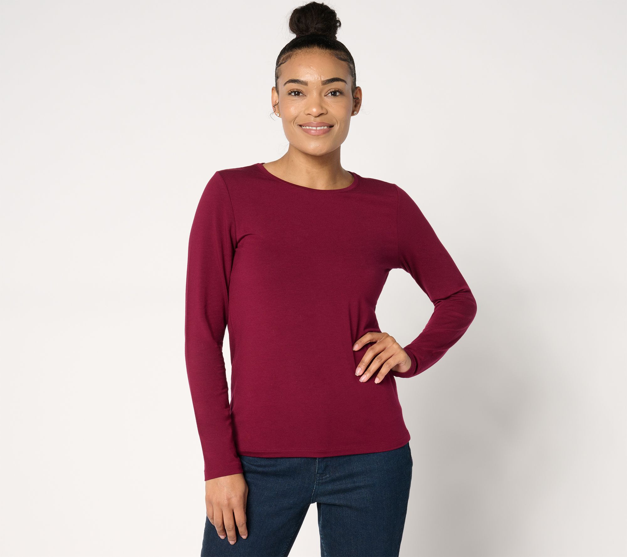 Coldwater Creek Primaknit Crewneck Tee