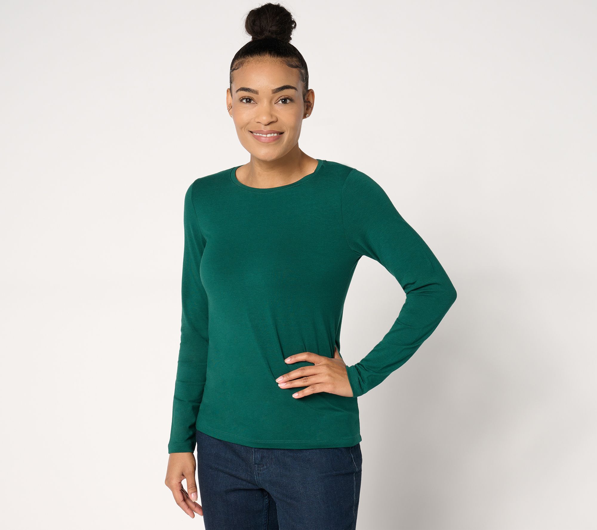 Coldwater Creek Primaknit Crewneck Tee