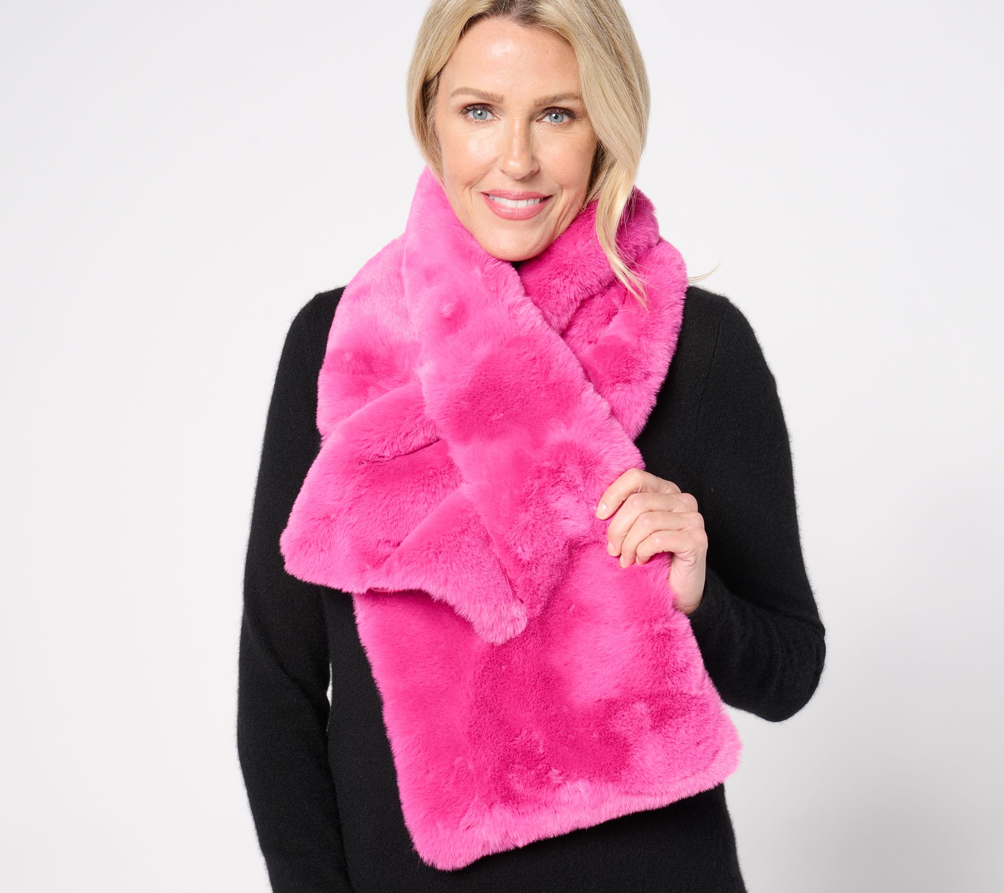 Jingle Belles by Kim Gravel Aspen Faux Fur Scarf