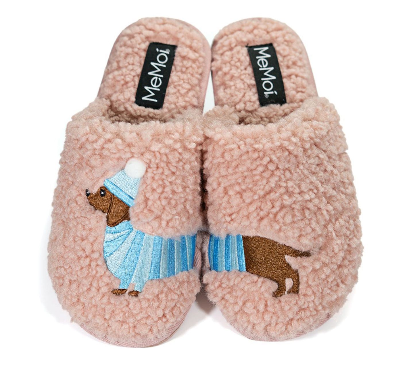 MeMoi Women's Plush Winter Friends Slippers