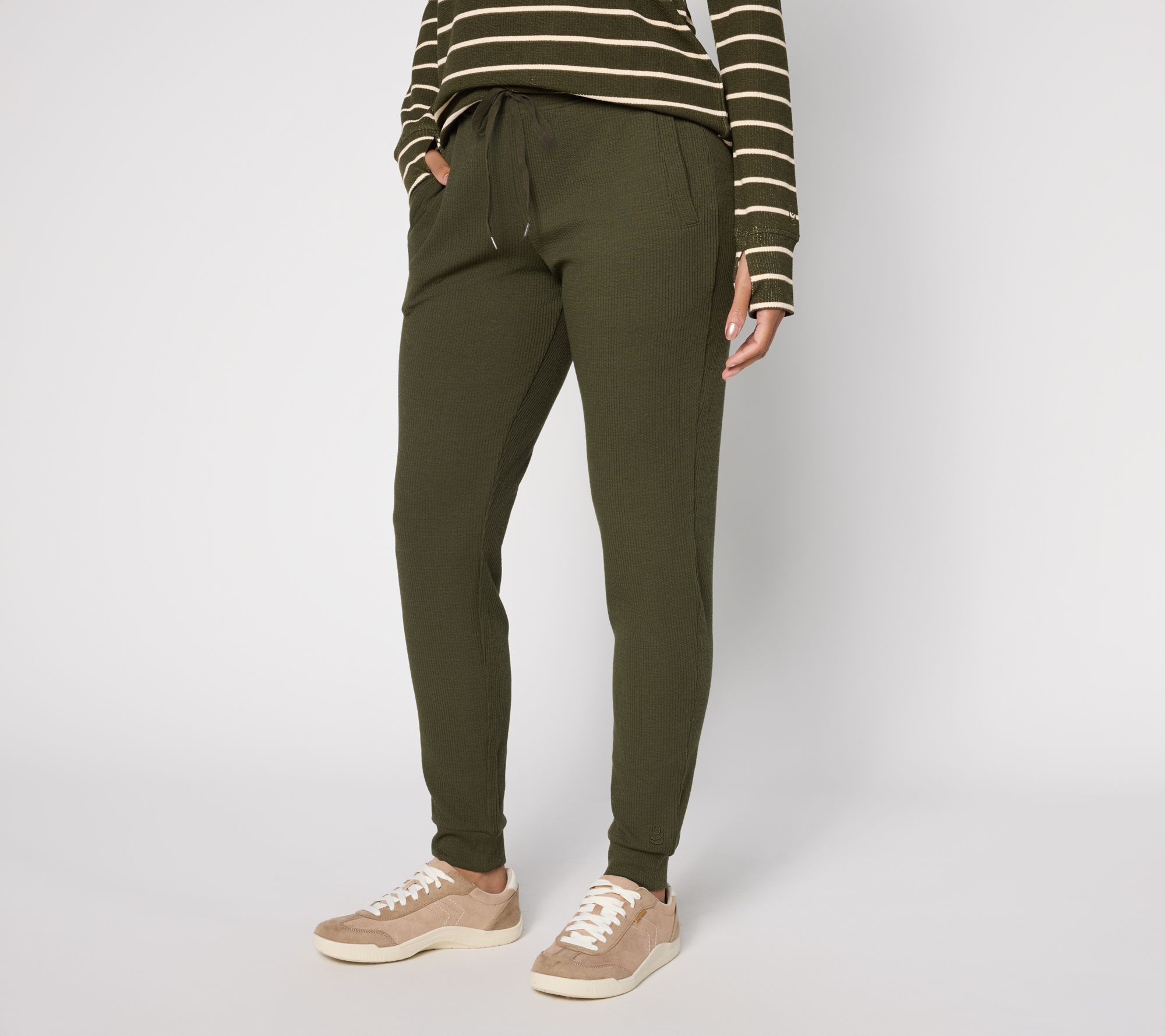 Cuddl Duds Soft Rib Jogger