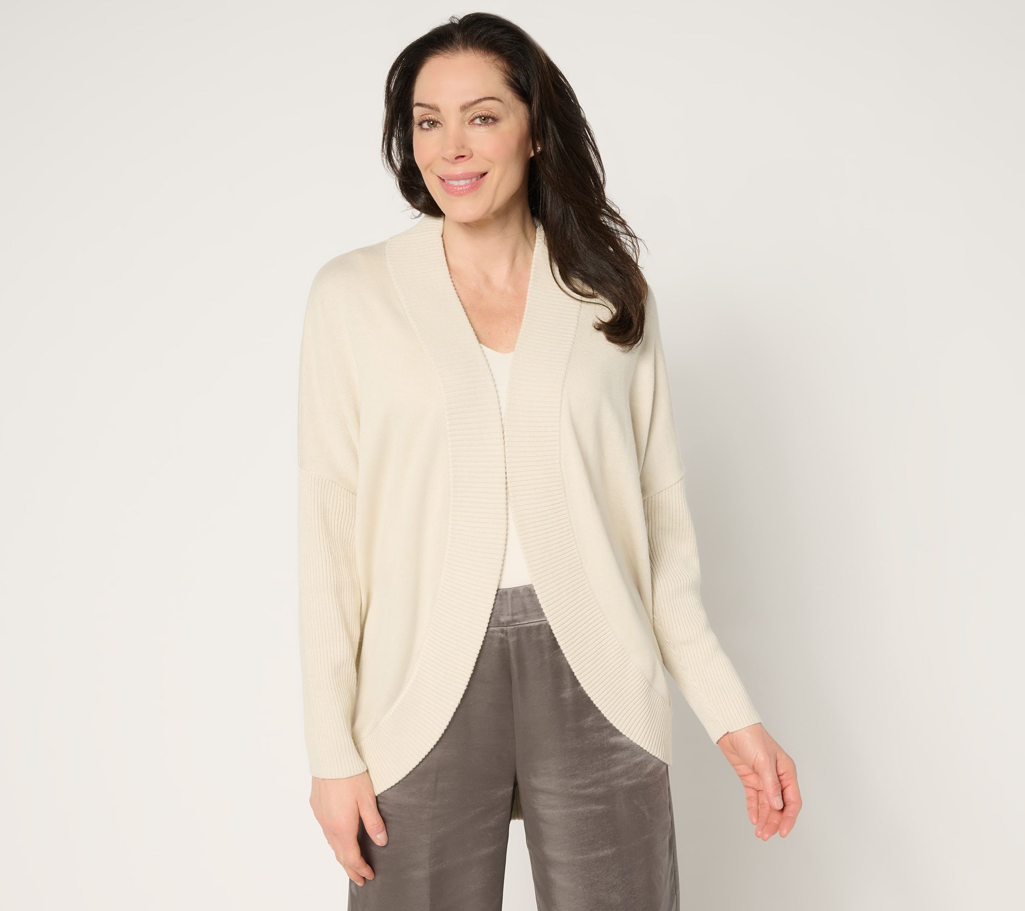 "As Is" by Stacy London Draped Cocoon Cardigan