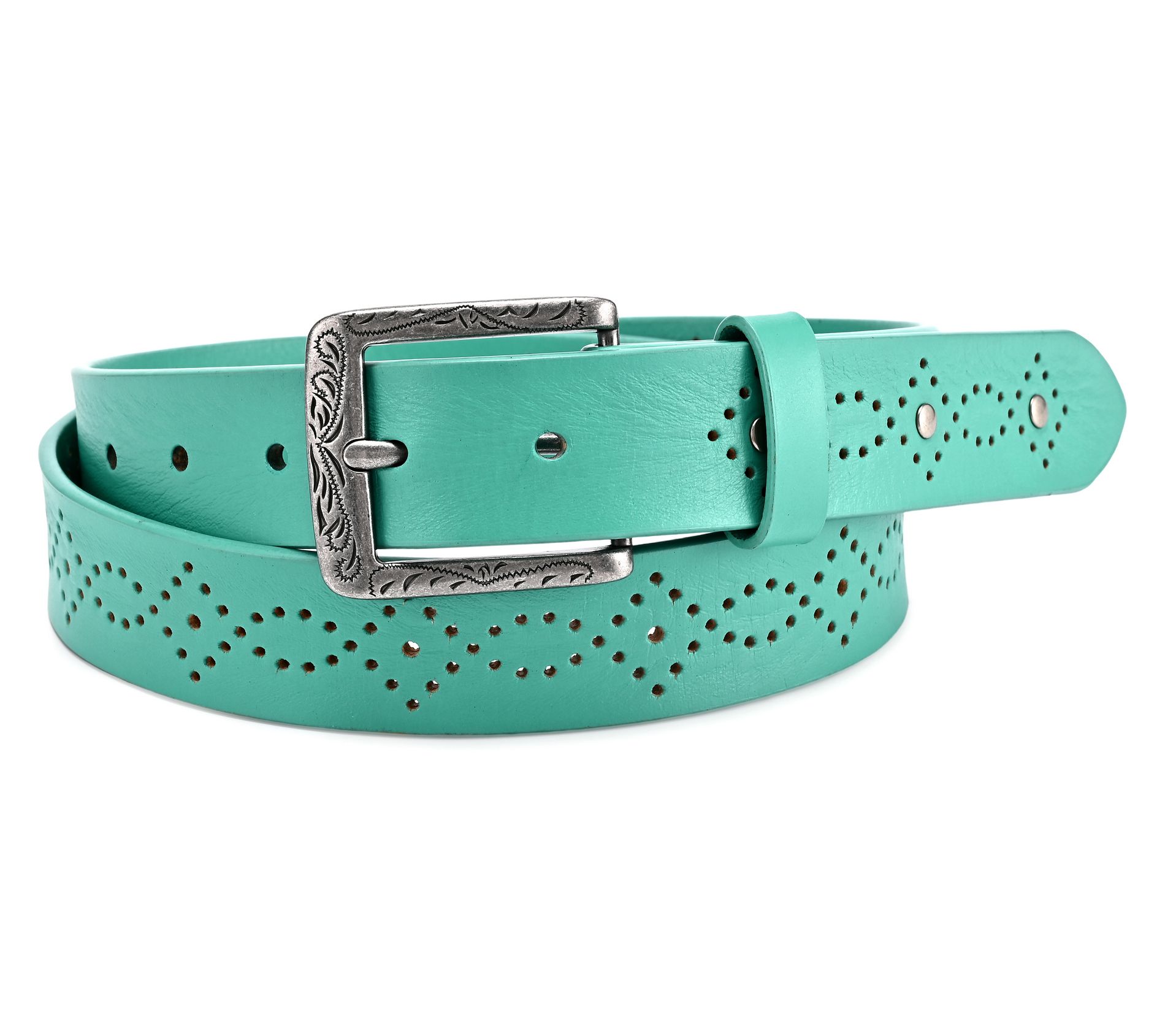 Old Trend Daisy Blossom Leather Belt