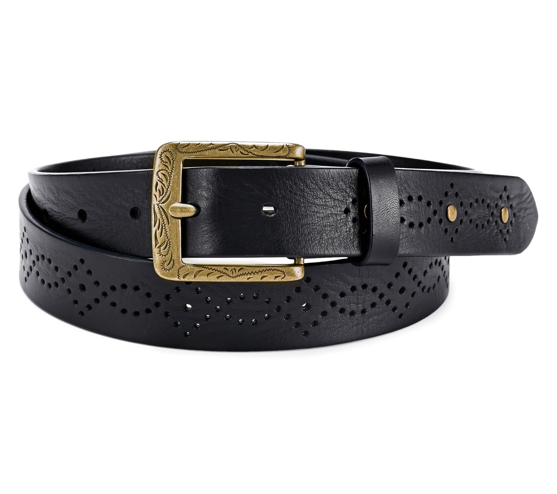 Old Trend Daisy Blossom Leather Belt