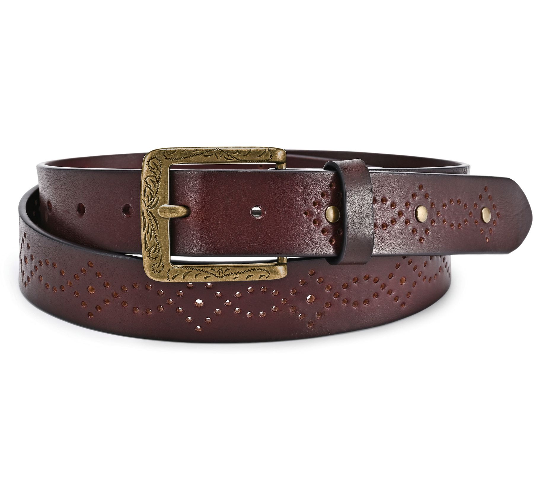 Old Trend Daisy Blossom Leather Belt