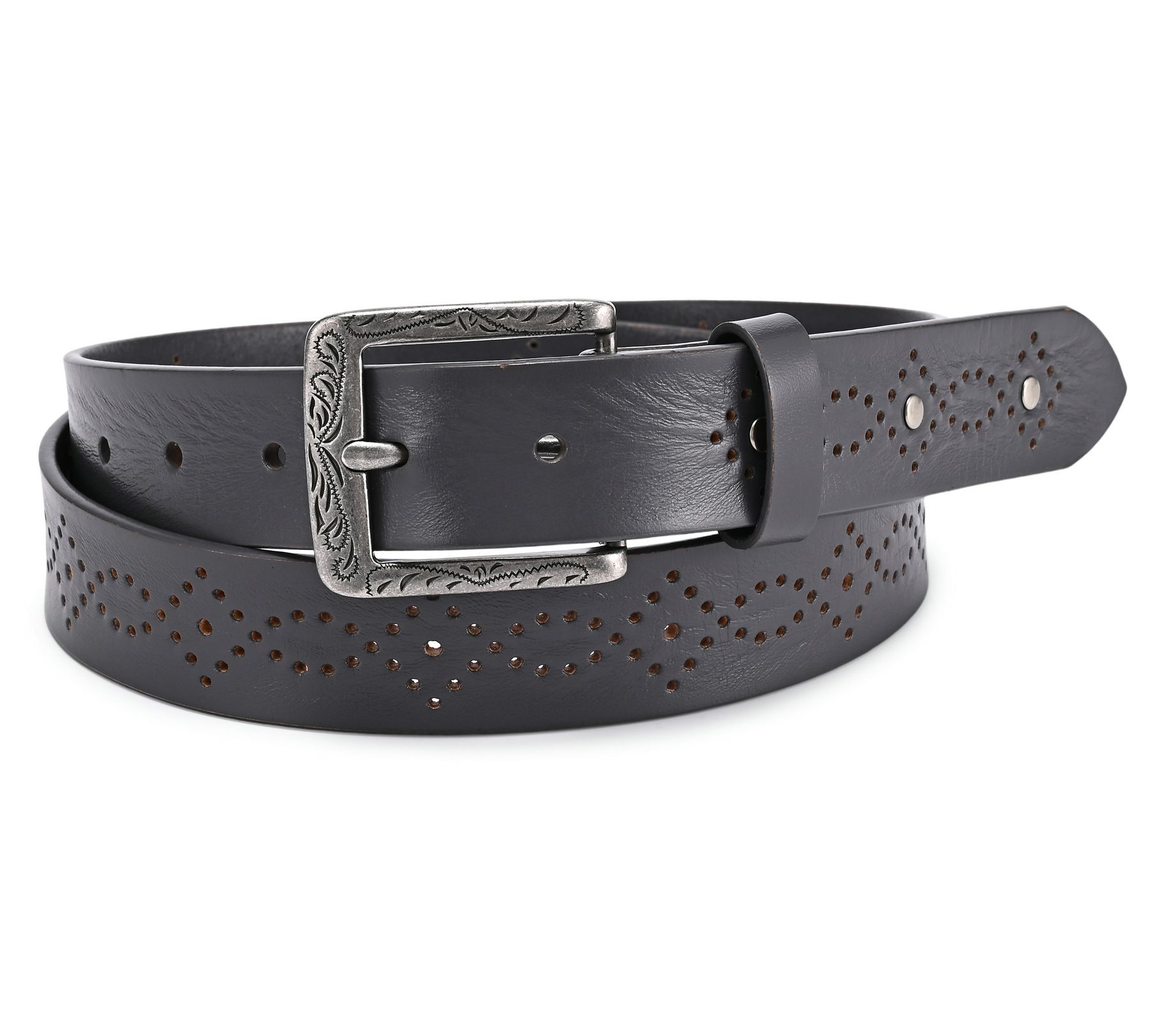 Old Trend Daisy Blossom Leather Belt