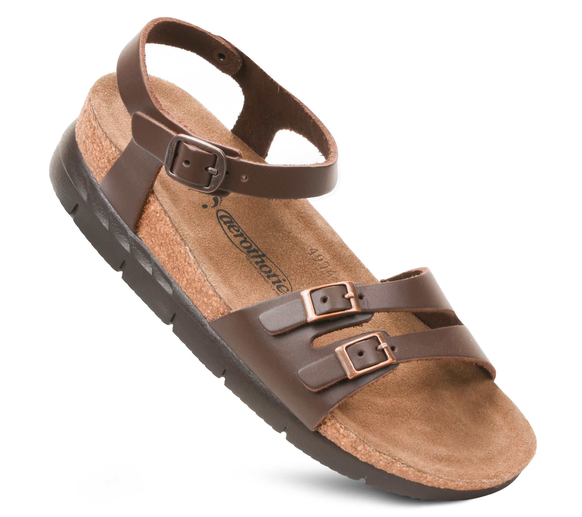 Aerothotic Whitney Genuine Leather Platform Sandals