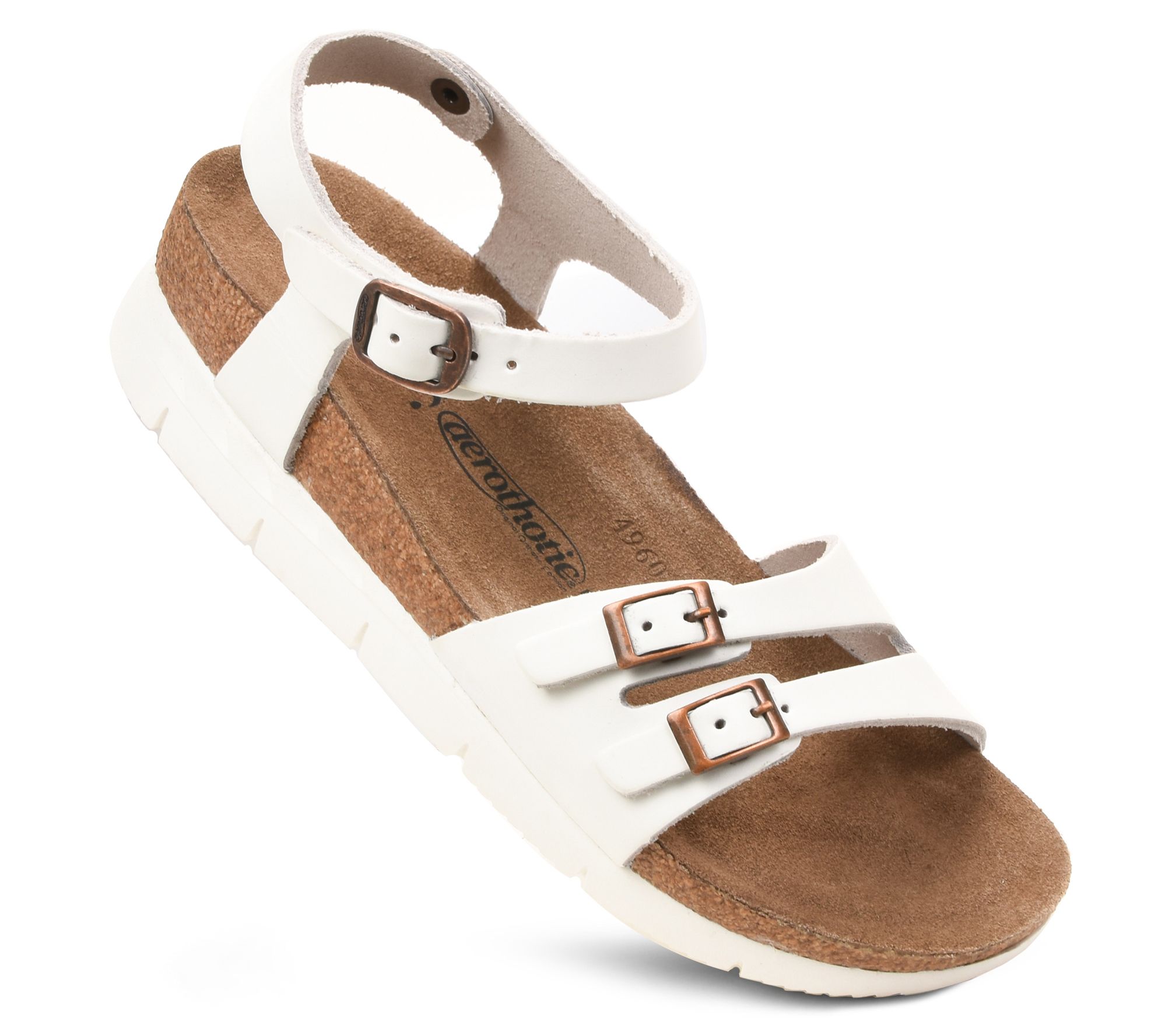 Aerothotic Whitney Genuine Leather Platform Sandals