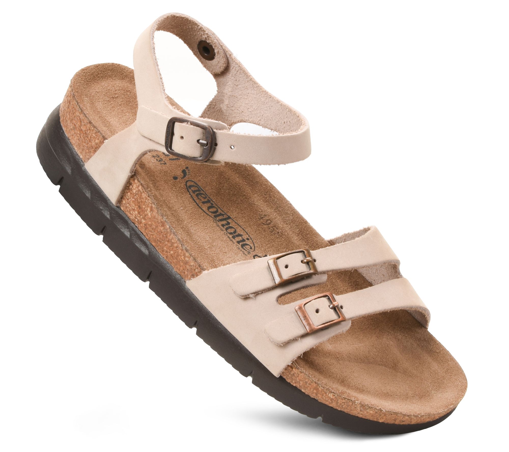 Aerothotic Whitney Genuine Leather Platform Sandals