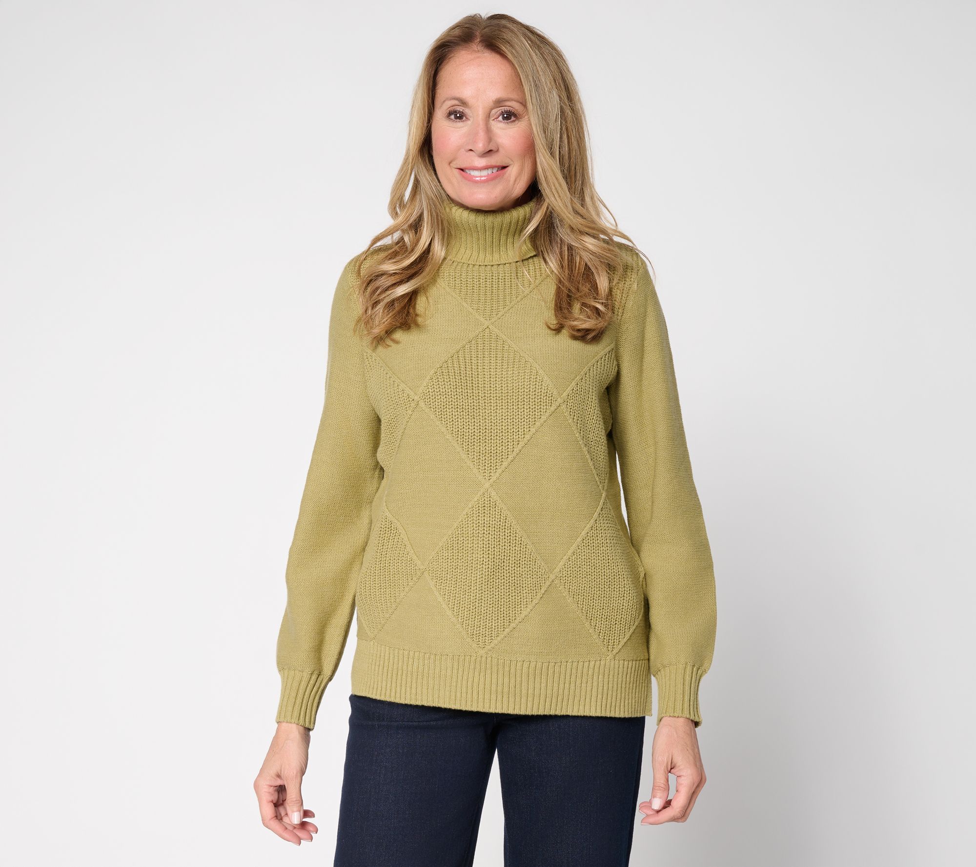 Belle by Kim Gravel Diamond Shaker & Jersey Sweater