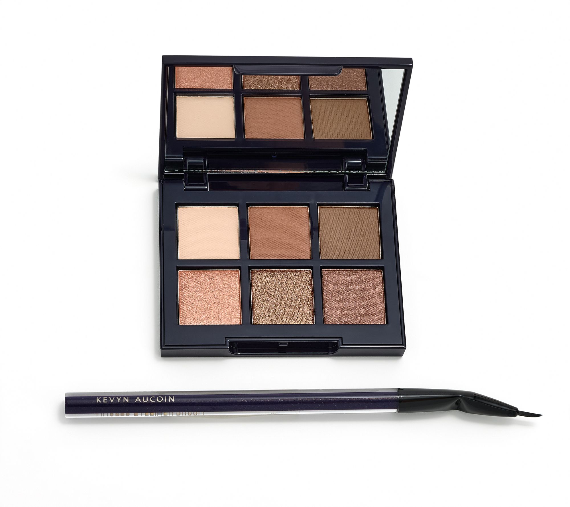 Kevyn Aucoin Contour Eye Shadow Palette & Angled Brush
