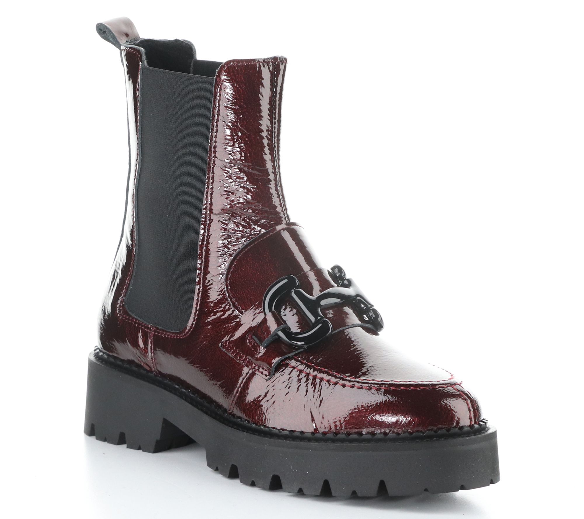Bos. & Co. Winter Mascara Patent Leather Boot -Bruma