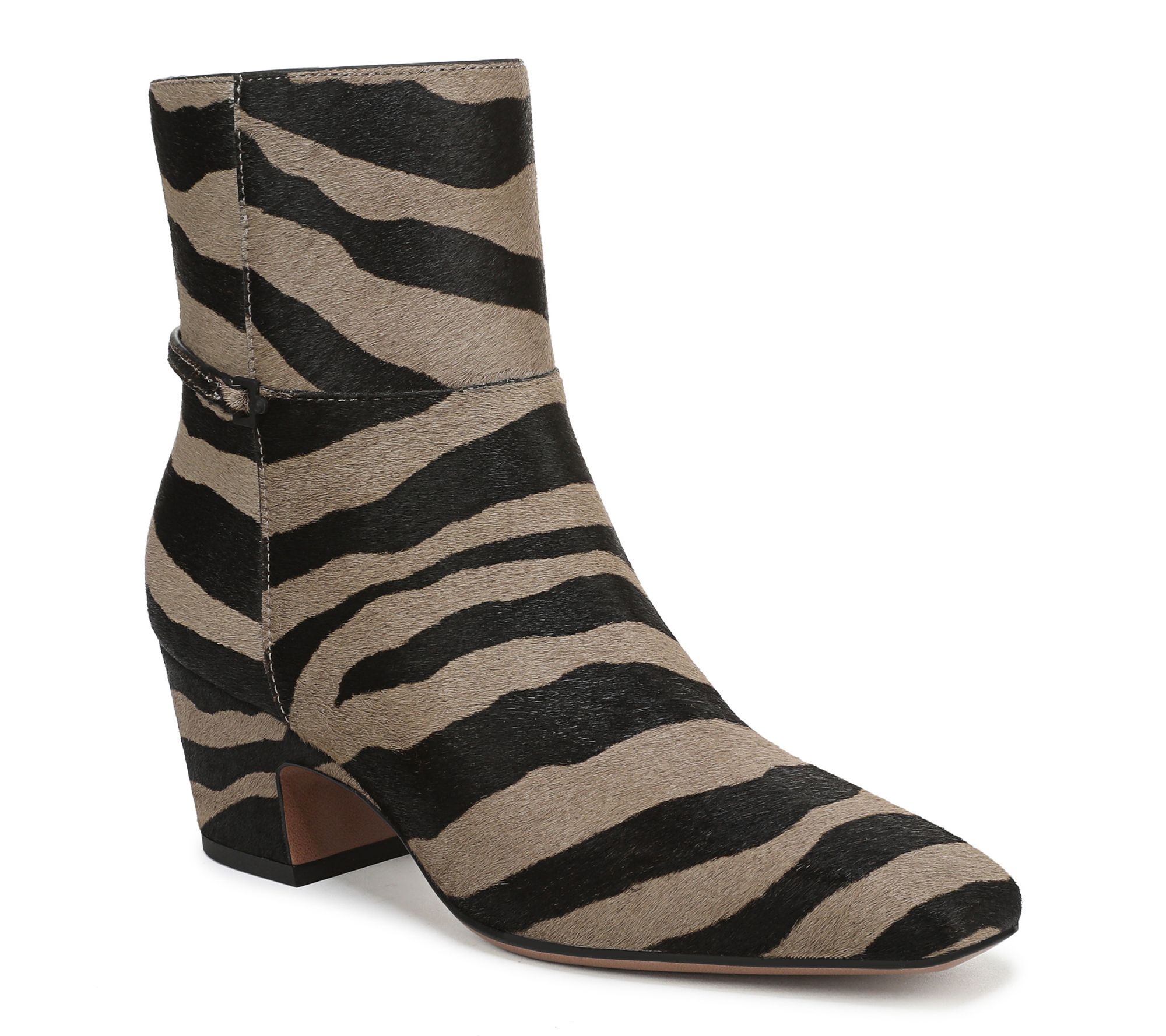 Franco Sarto Calf Hair Ankle Bootie - Saydie 2