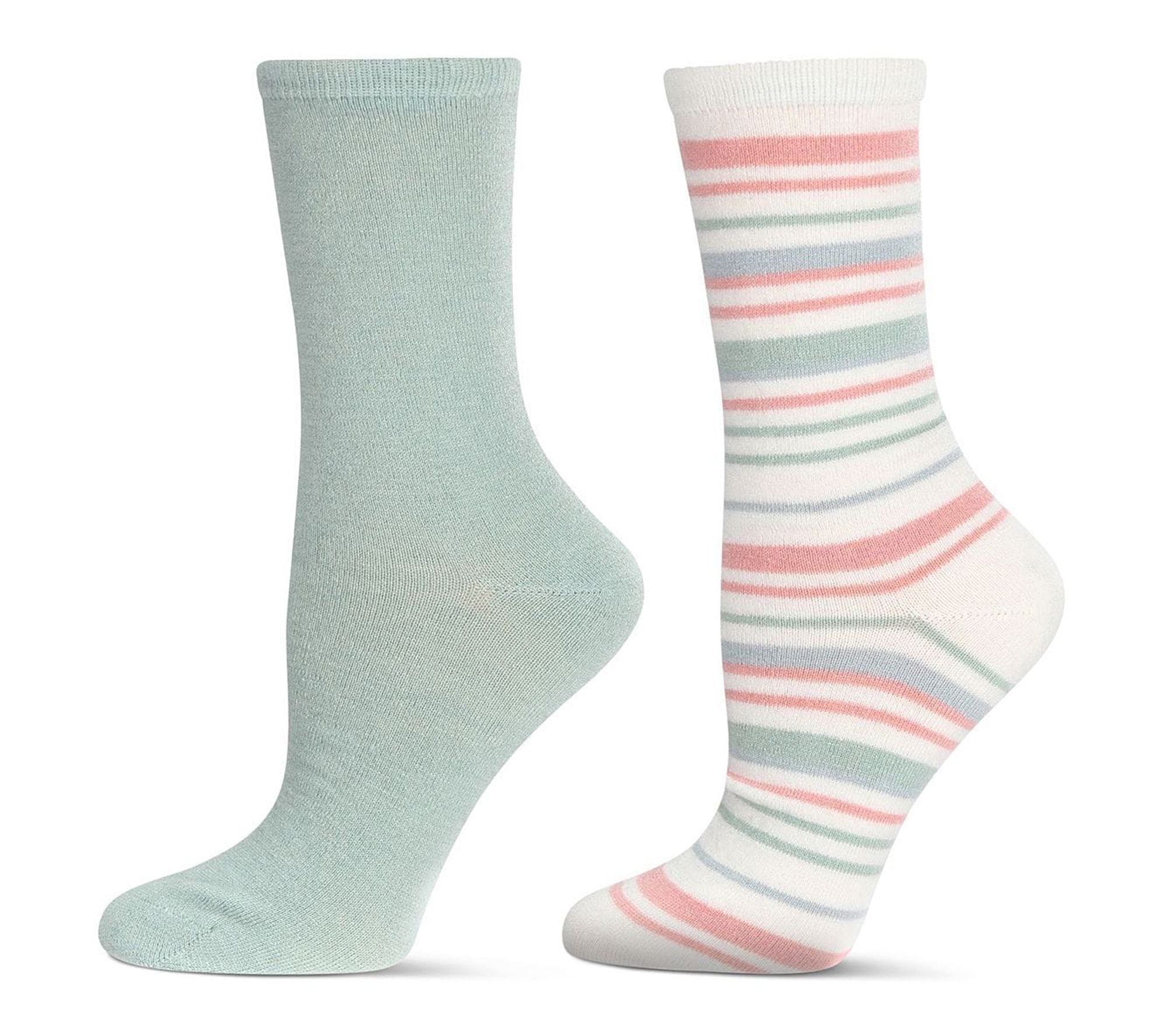 MeMoi Set of 2 Women's Cashmere Blend Novelty S ocks