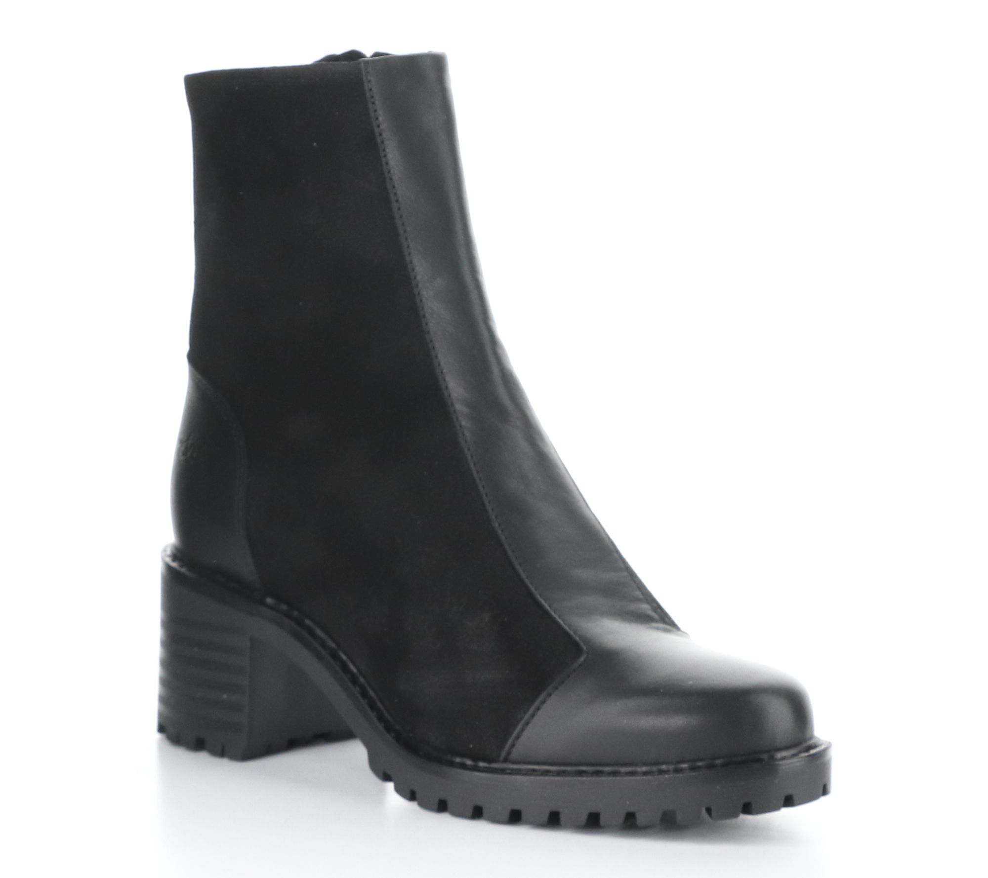 Bos. & Co. Winter Feel/Suede Side Zip  Boot  -Ingrid