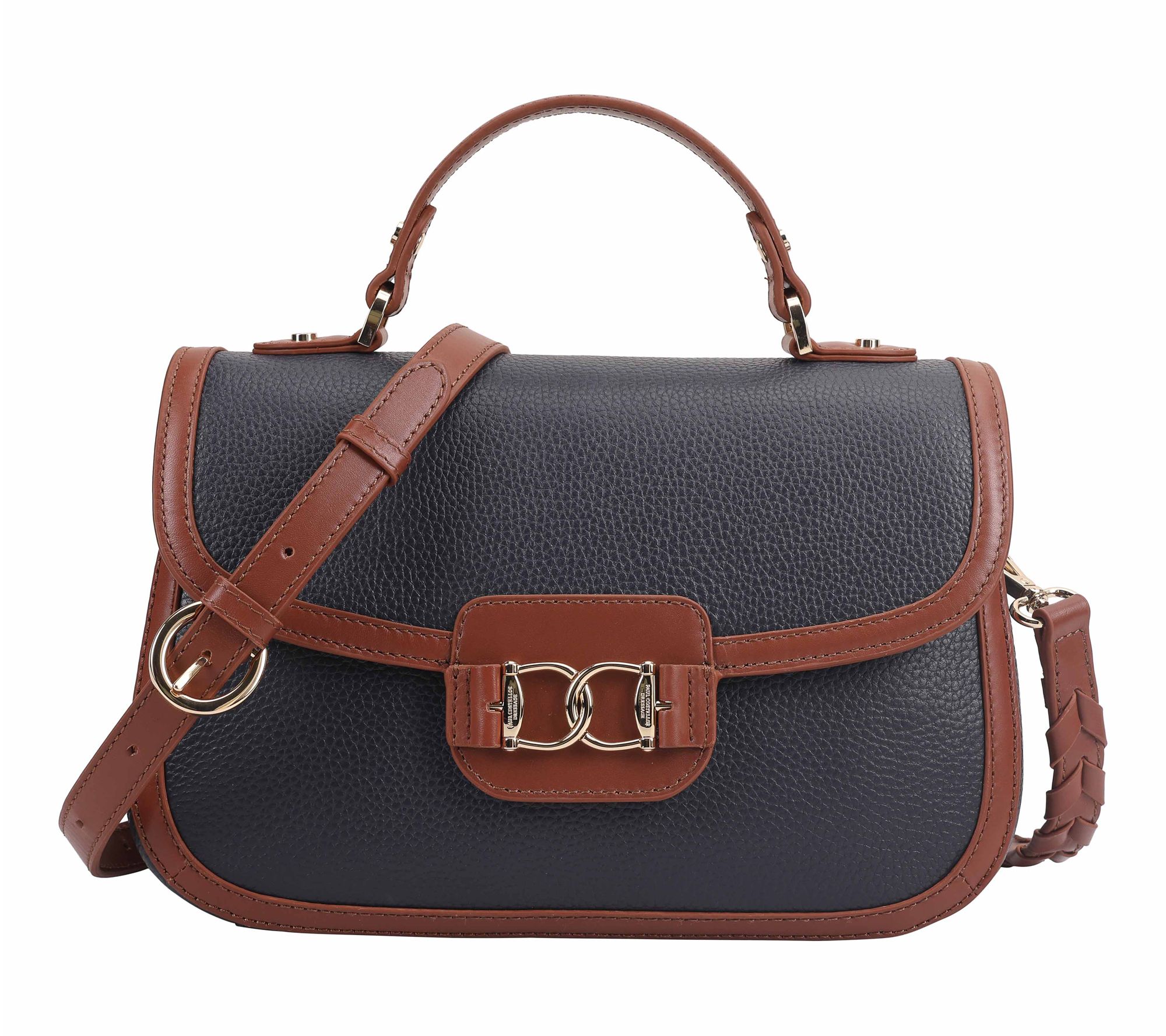 Paul Costelloe Dressage Leather Double Stirrup Multi Crossbody