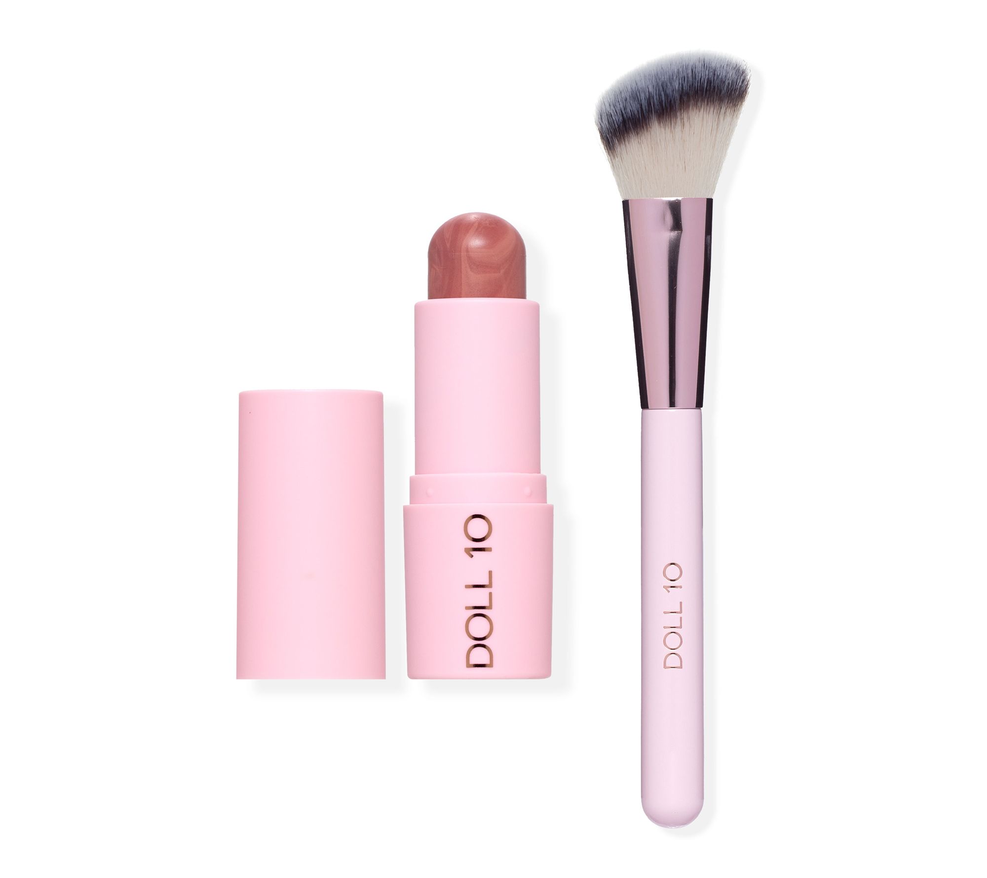 Doll 10 Firming Swirl Blush Stick With Brush