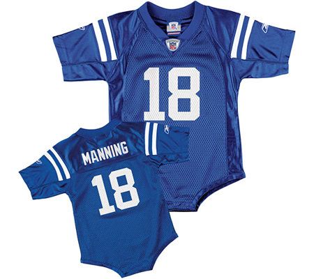 NFL Indianapolis Colts Peyton Manning Infant Replica Jersey - QVC.com