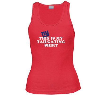 NFL New York Giants Women's Tailgating Tank Top 