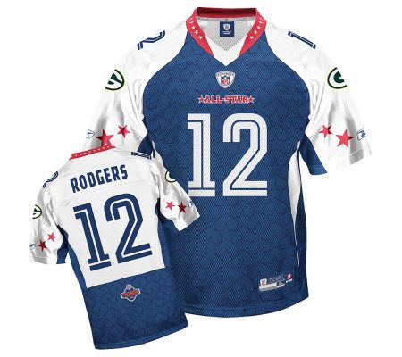 NFL Packers Aaron Rodgers 2010 Pro Bowl NFC Replica Jersey - QVC.com