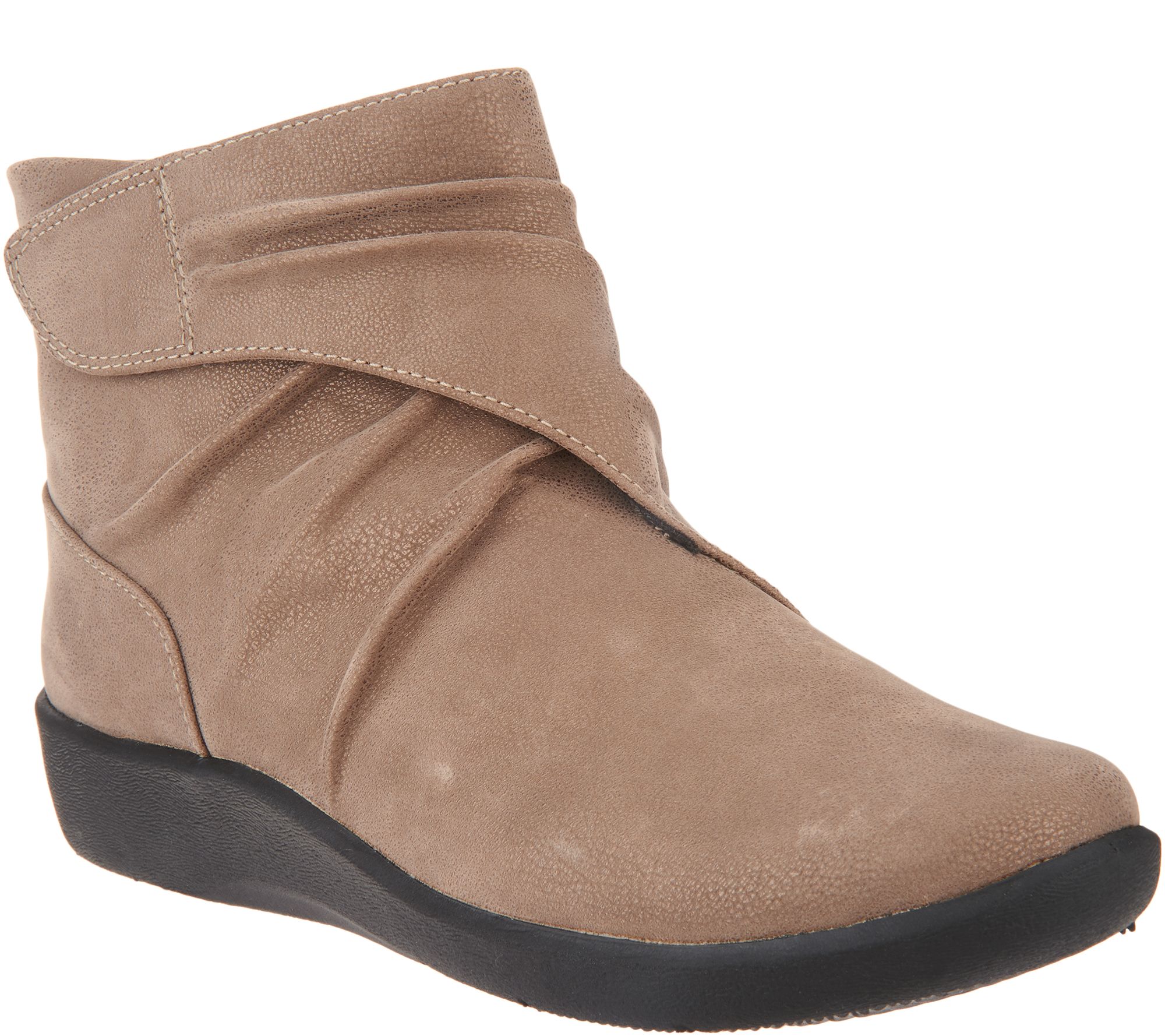 qvc womens clarks boots