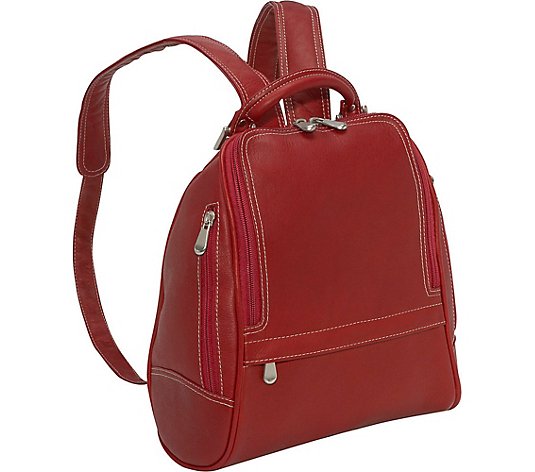 Le Donne Leather Backpack or Purse - U-Zip MidSize