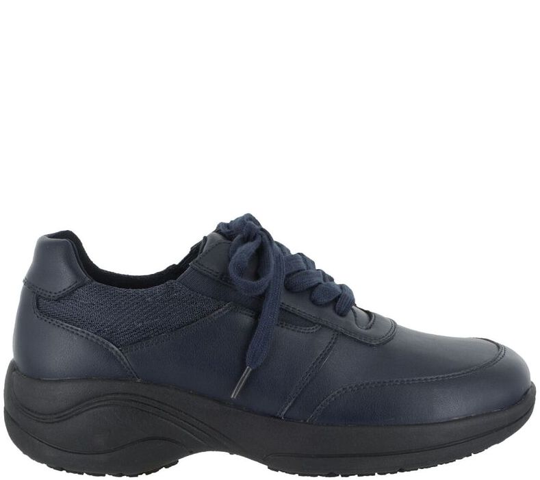Easy Works by Easy Street Oxford Work Shoes - Middy - QVC.com