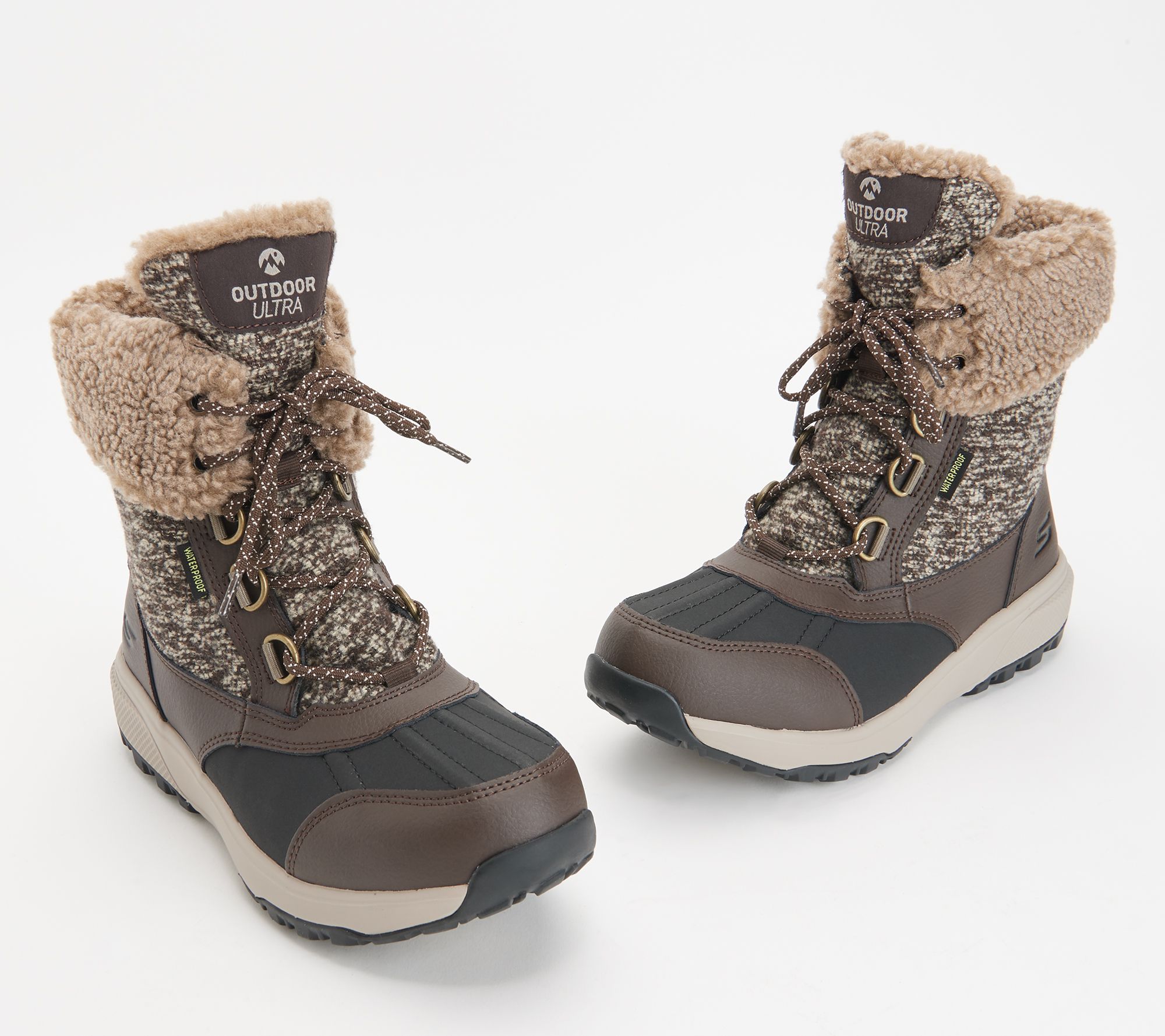 skechers wide width winter boots