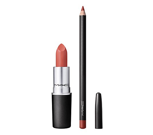 MAC Cosmetics Satin Lipstick and Lip Liner Set