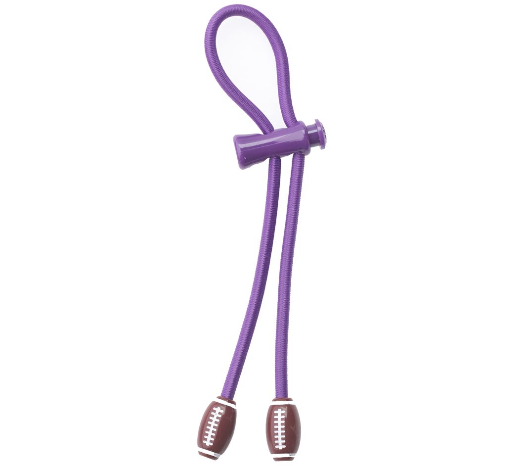 Sporteez Play Action Football Ponytail Accessory 4-Pack