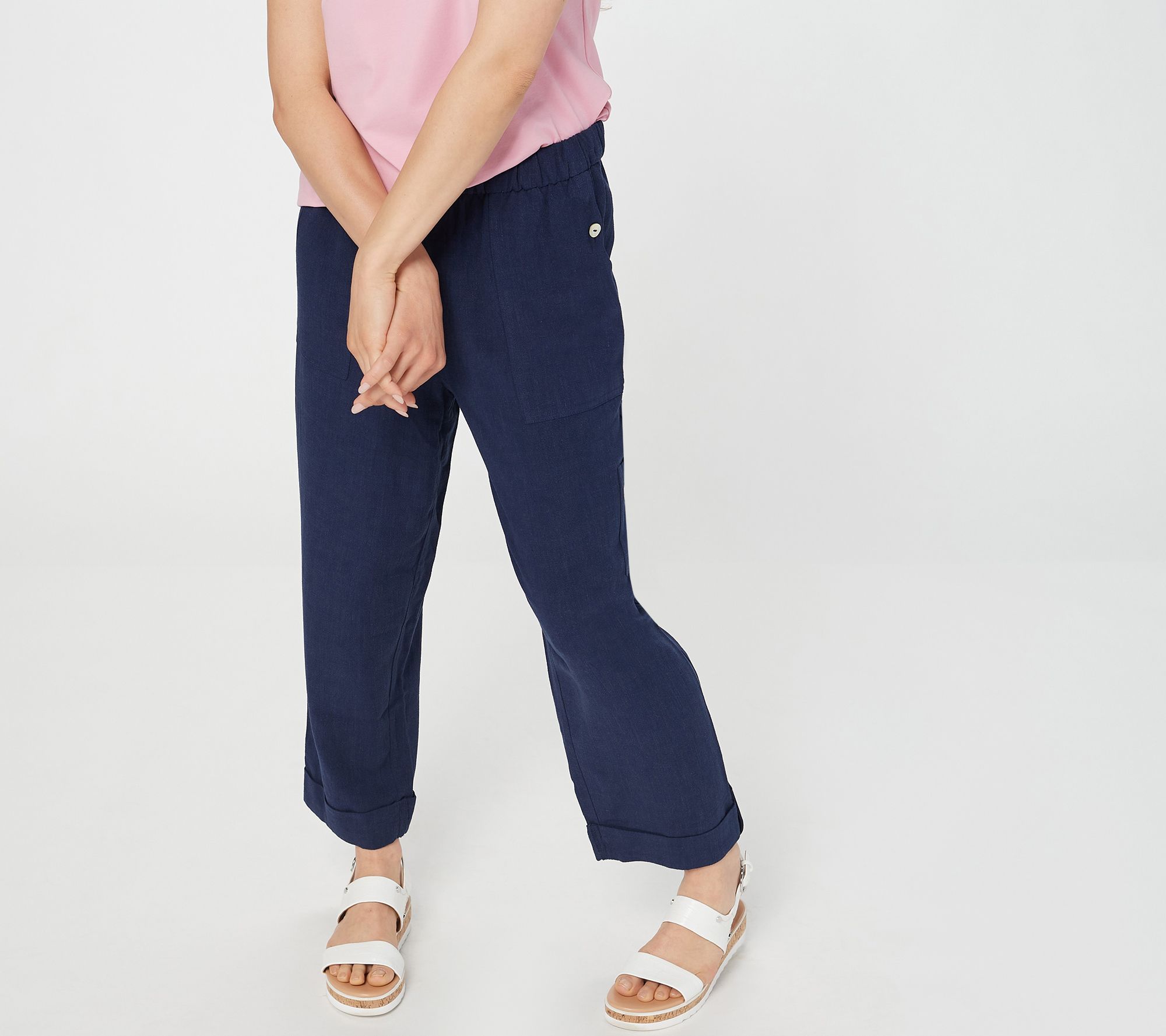 qvc susan graver crop pants