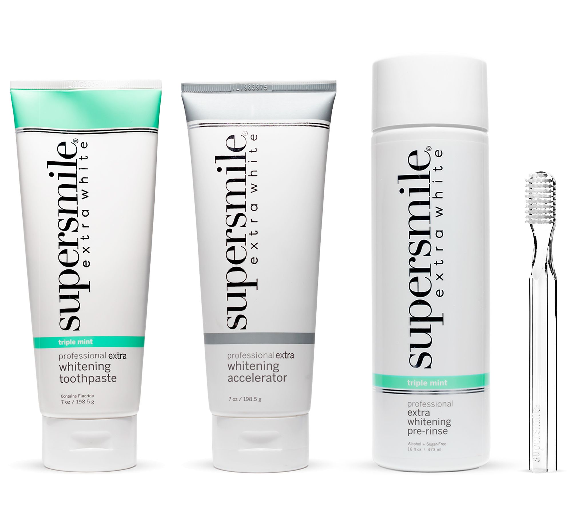 Supersmile Extra White Toothpaste & Accelerator w/ Pre-Rinse