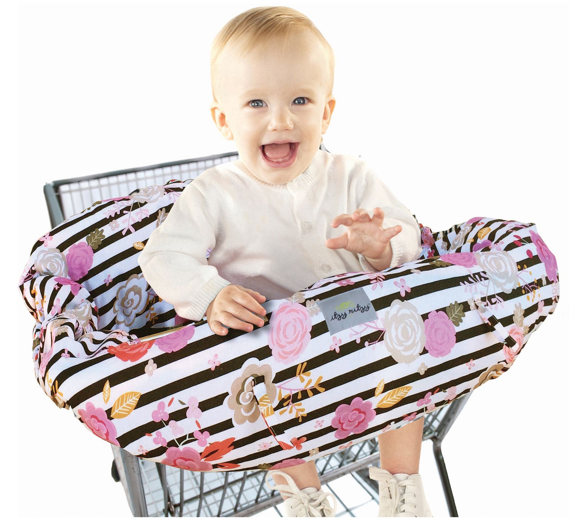 Itzy Ritzy Ritzy Sitzy Shopping Cart and High Chair Cover