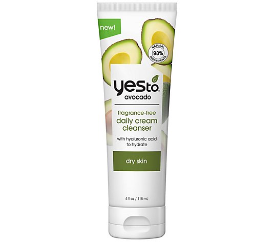 Yes To Avocado Fragrance-Free Daily Cream Cleanser