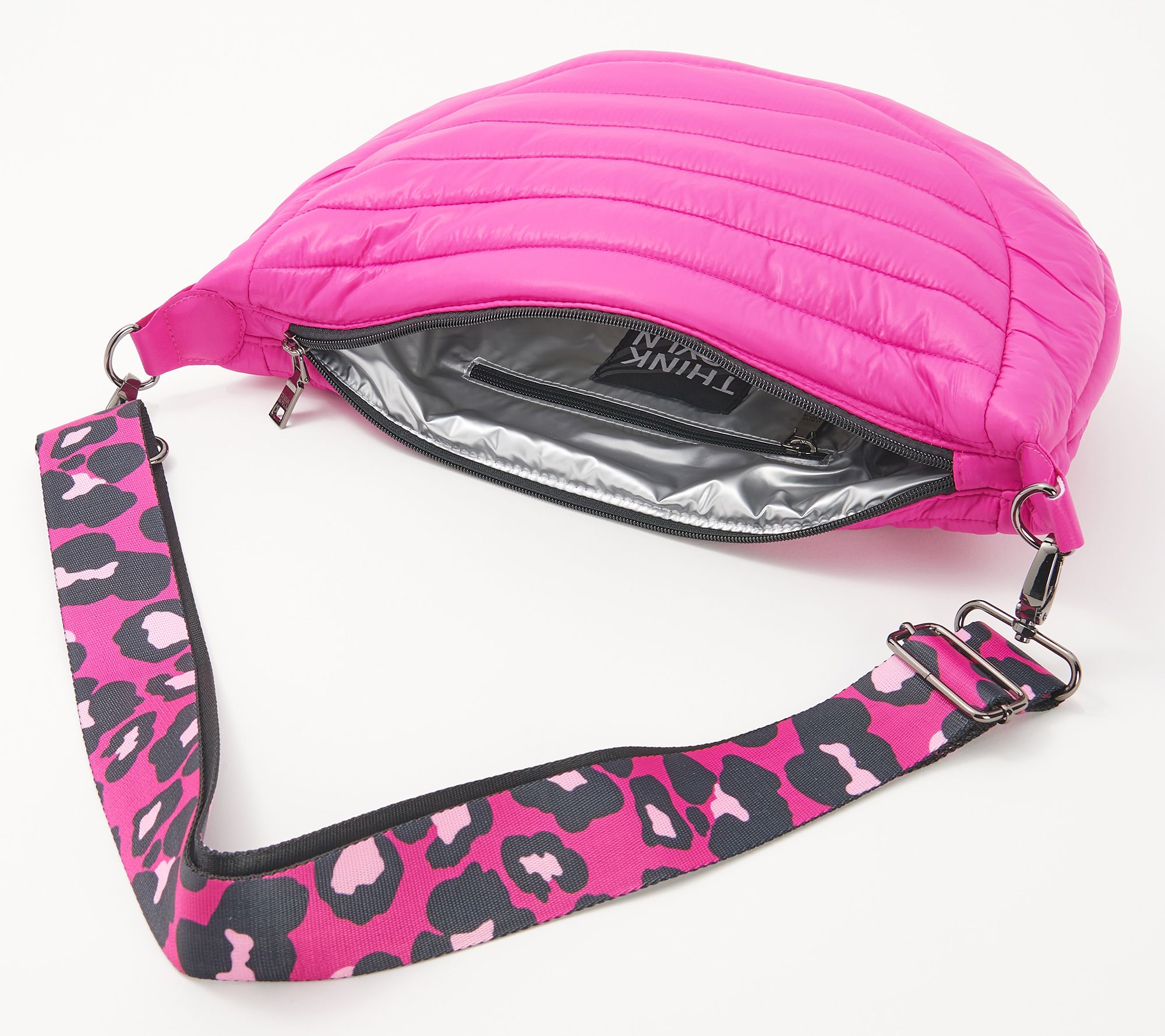 Think Royln Front Wallet Belt Bag w/ Reversible Strap - Fanny 