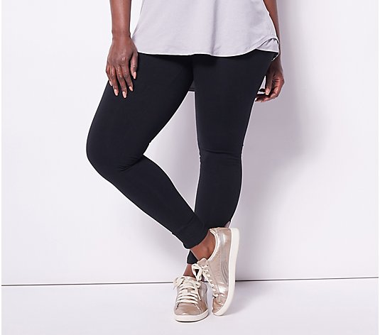 Women with Control Tummy Control Legging with Twist at Ankle 