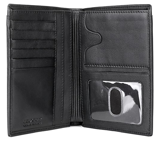 J.BUXTON Men's RFID Passport Wallet - QVC.com