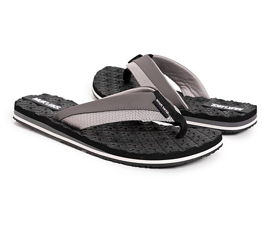 MUK LUKS Men's Slip-On Thong Sandals - Chill Cooler