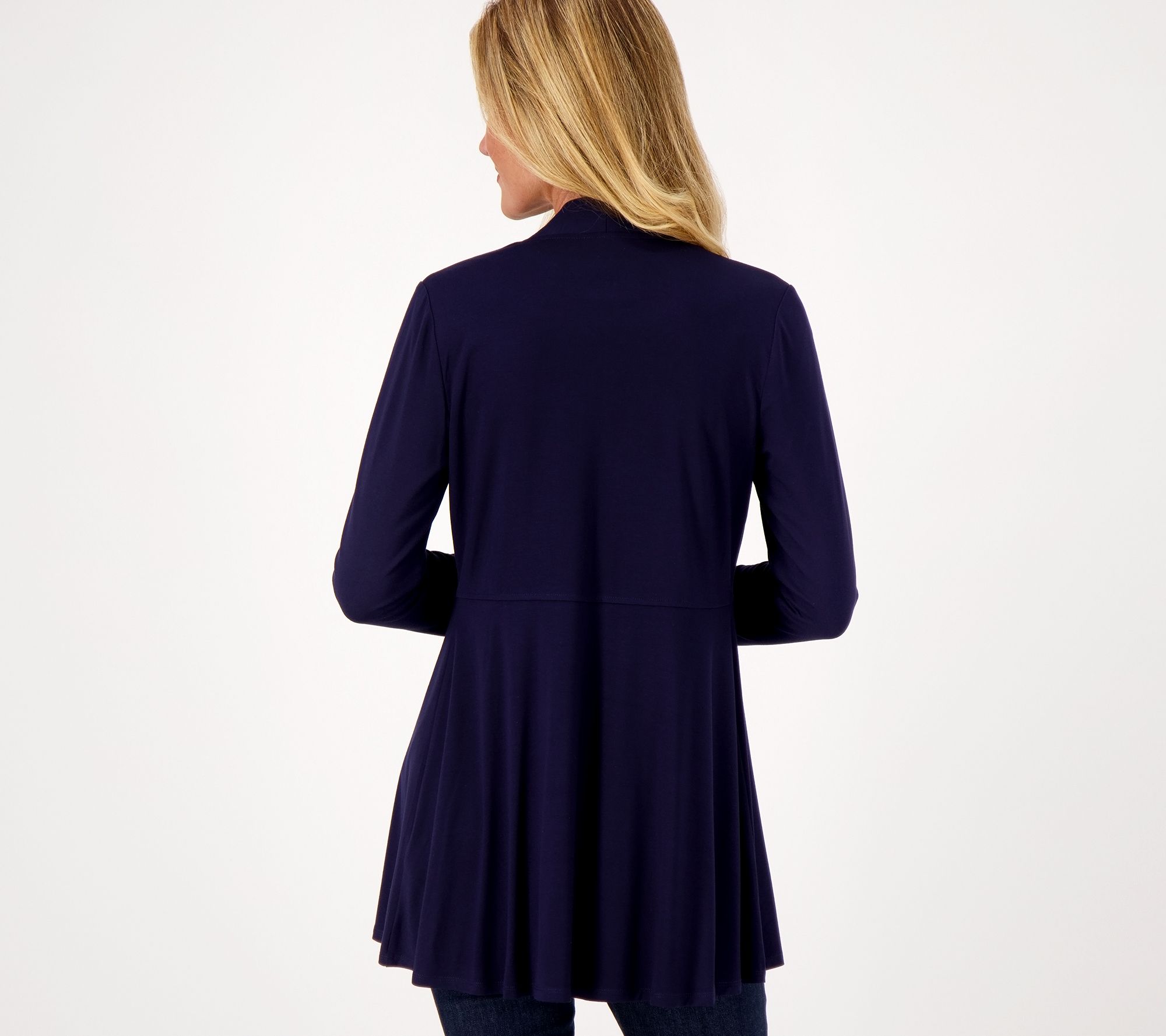 Qvc susan clearance graver peplum cardigan