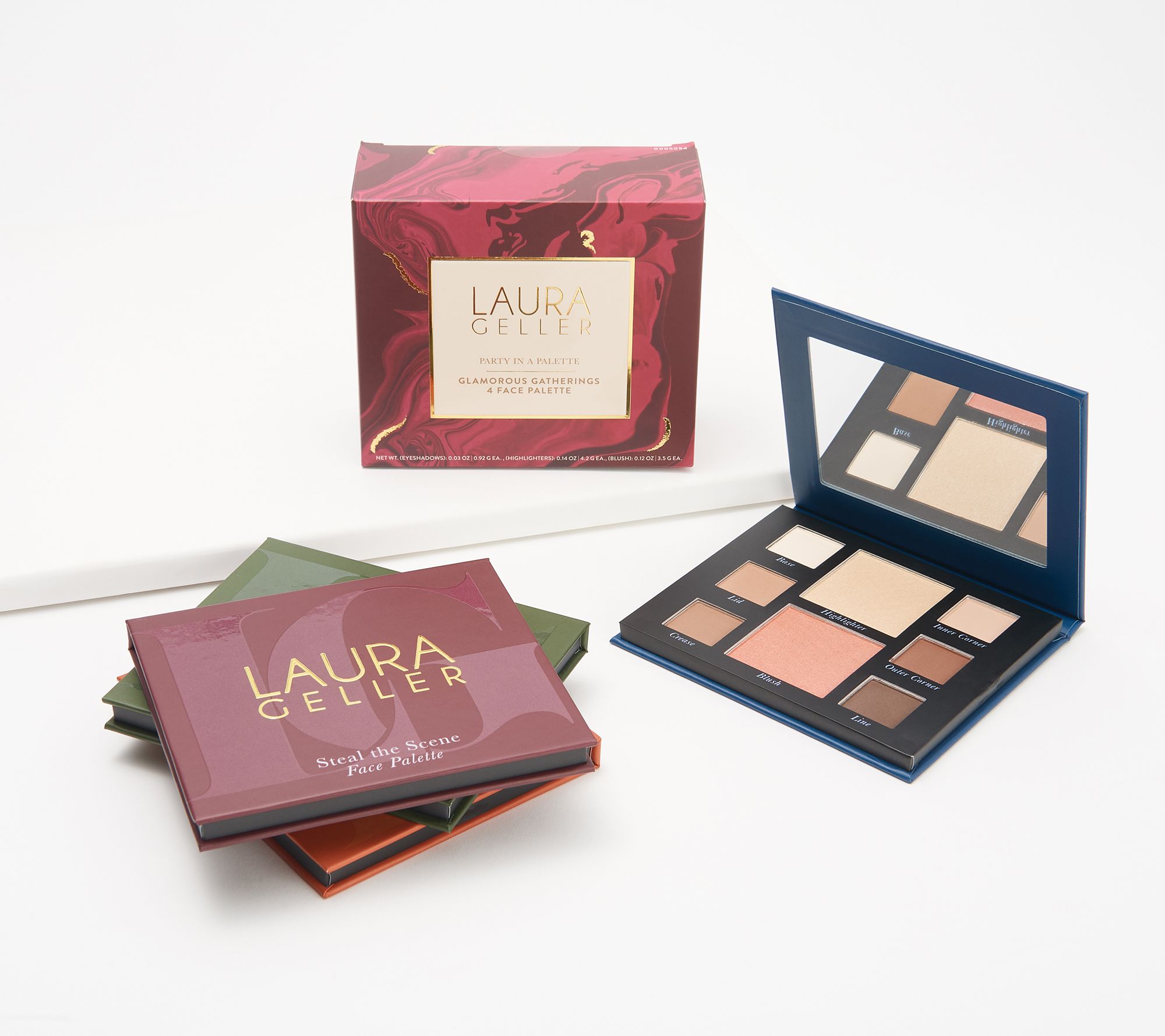 Party in a Palette Guest of Honor 4 Full Face Palettes – Laura Geller Beauty