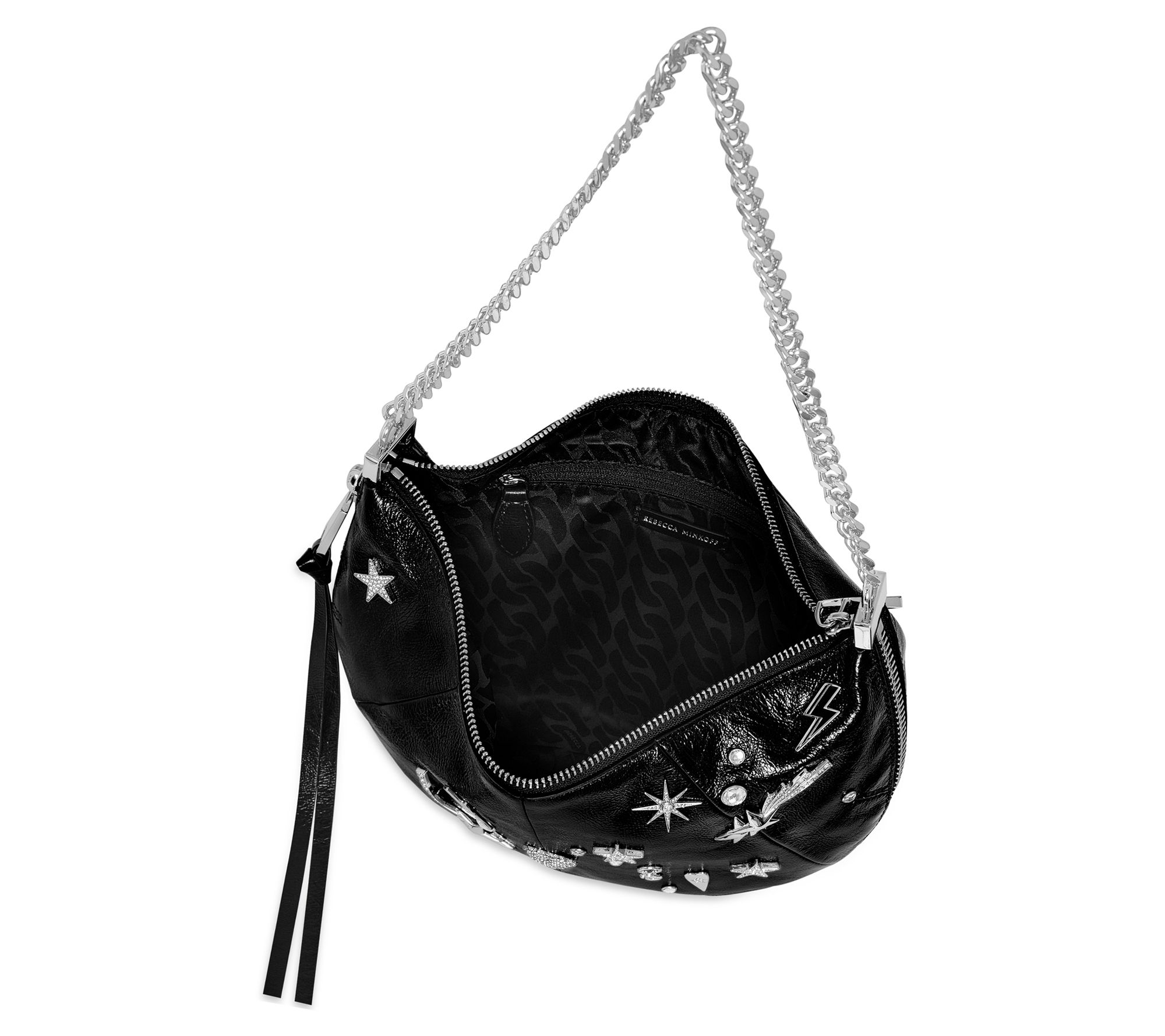 Rebecca minkoff double zip crossbody hot sale