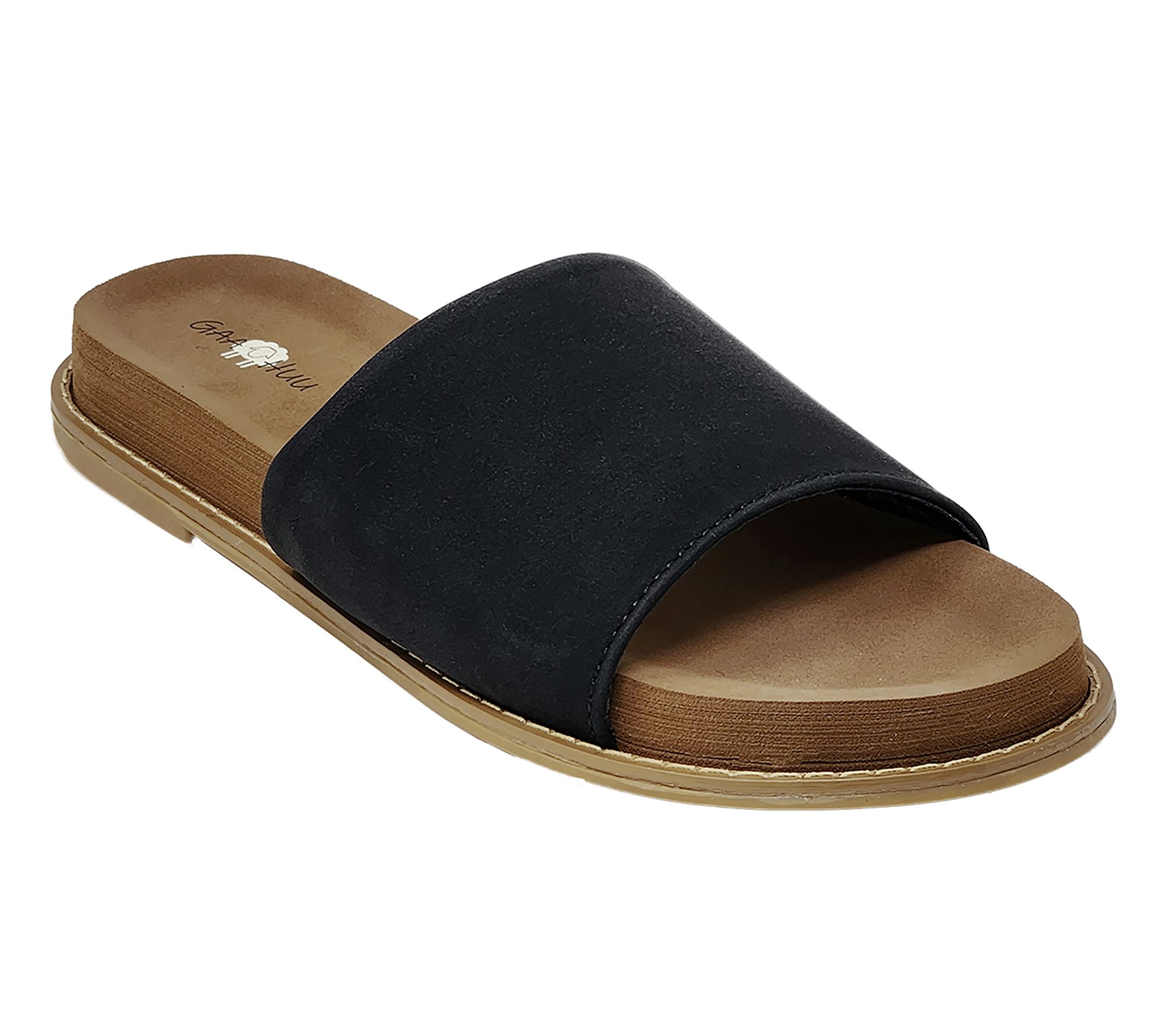Gaahuu Women's Open-Toe Slip-On FootbedSandal