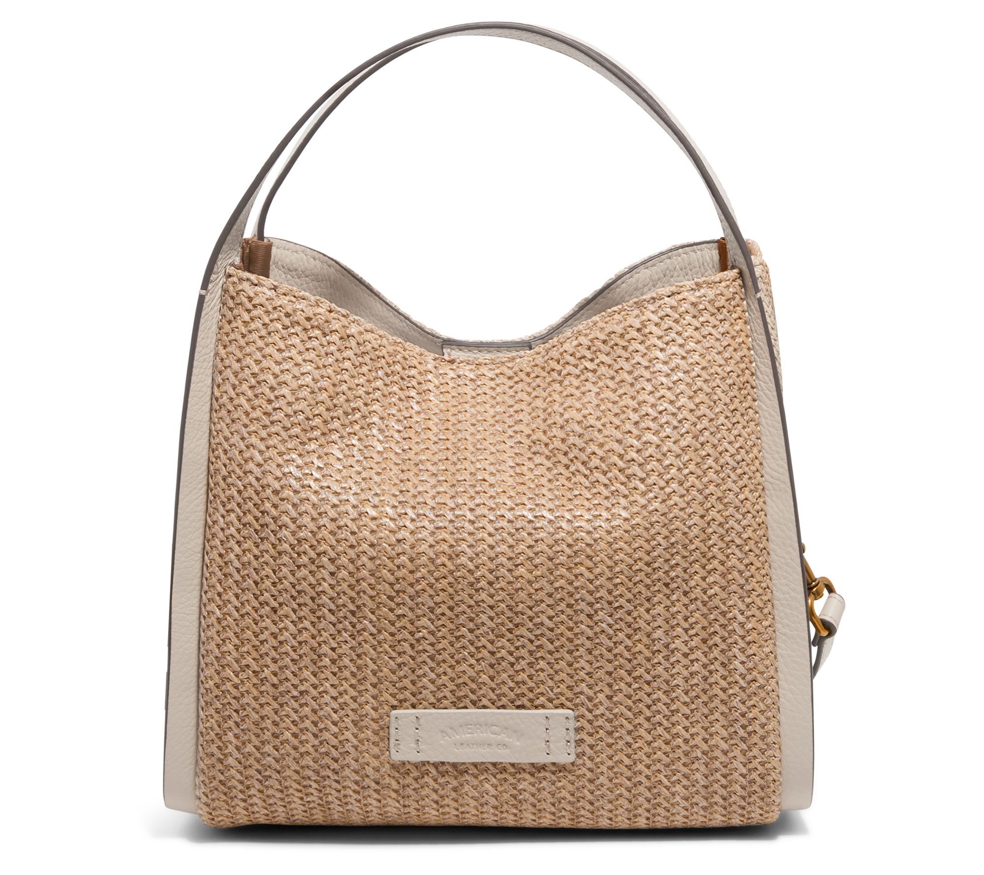 American Leather Co. Triple Entry Leather Auburn Crossbody