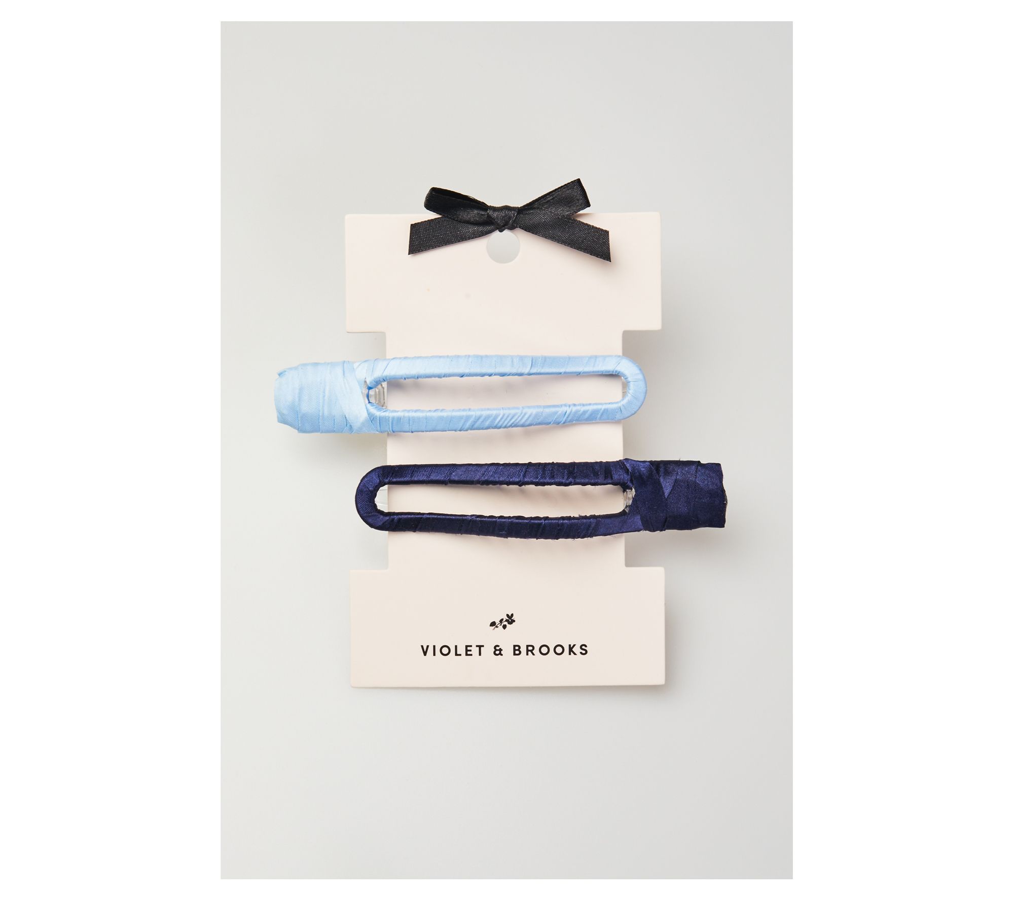 Violet & Brooks Sloane Satin Wrapped EverydayBig Clip Set