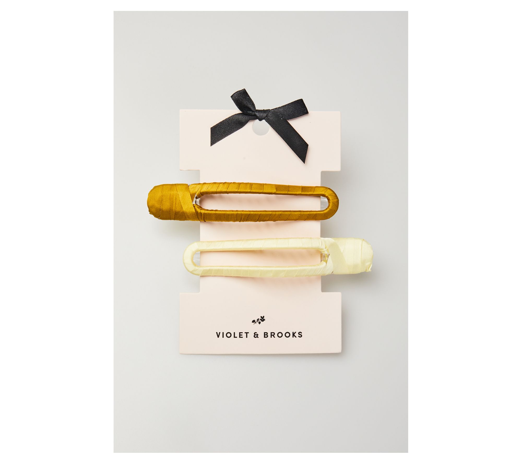 Violet & Brooks Sloane Satin Wrapped EverydayBig Clip Set