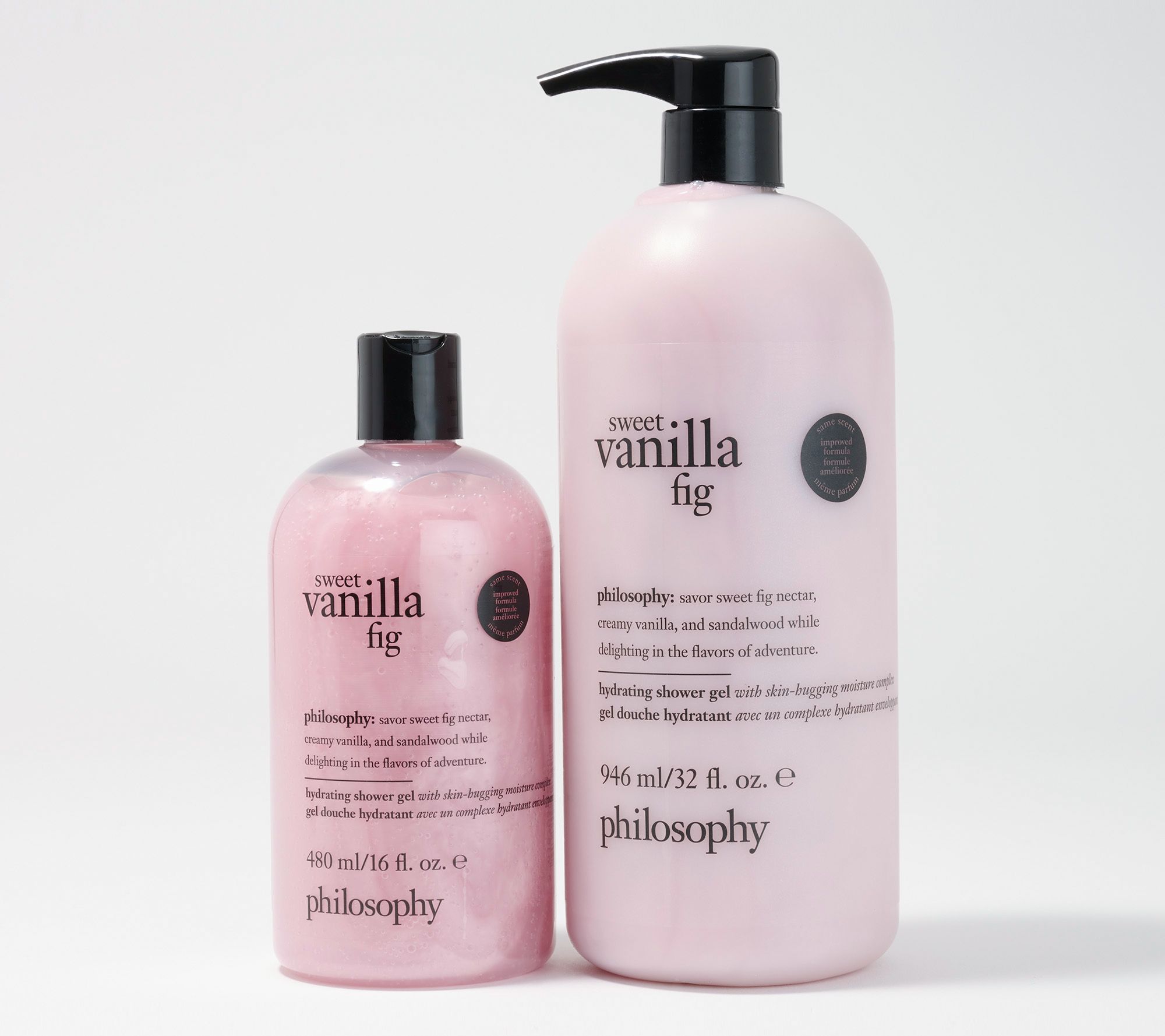 Shops Philosophy set of 2 32oz Shower Gels Unconditional Love and Fresh Cream RESERVED