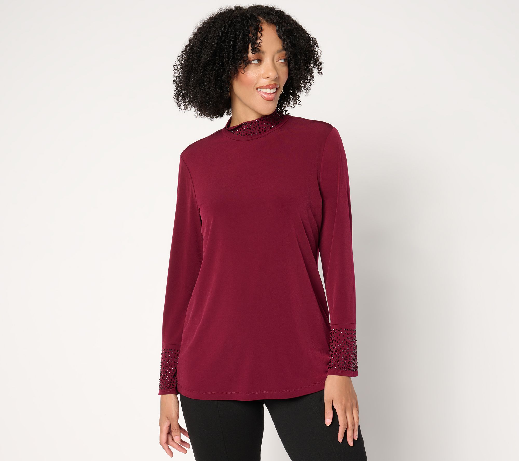 Ladies tops new arrivals qvc hotsell