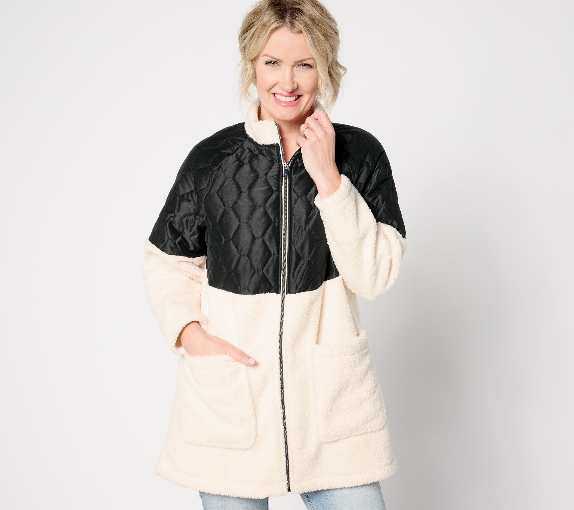 Lug Lounge Sherpa Microfleece Zip Up - Tempo